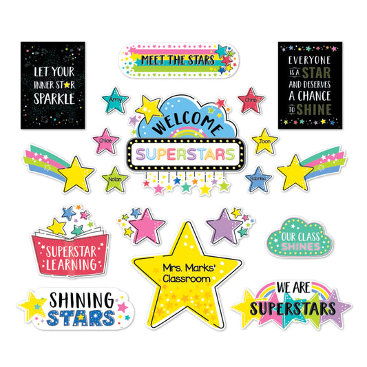 Shine Bright Bulletin Board Set