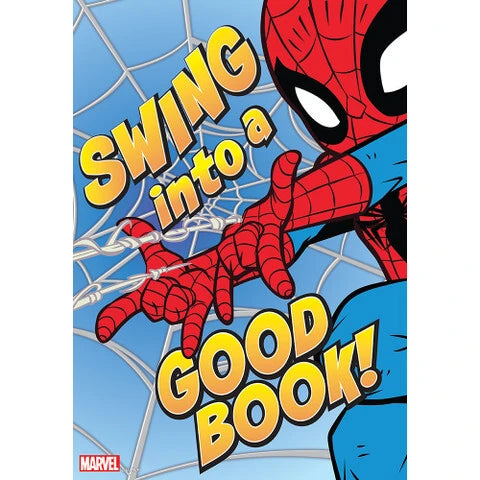 Marvel™ Spider-Man Swing Into A Good Book Poster