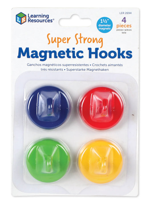 Super Strong Magnetic Hooks (Multi-Color)