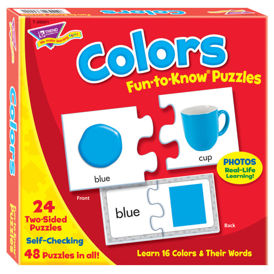 Colors Fun-to-Know Puzzle