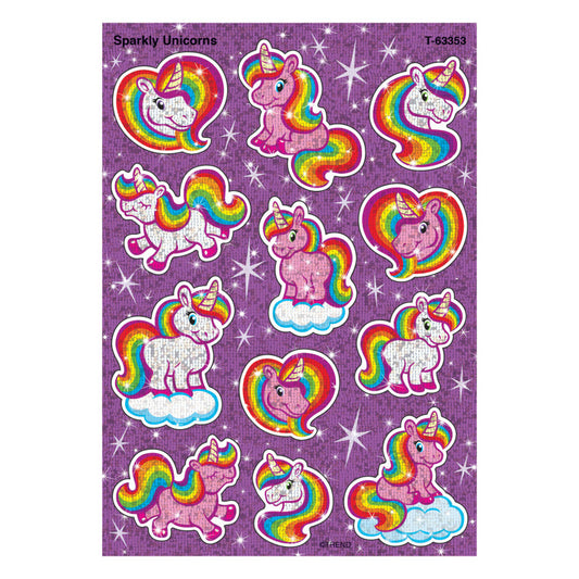 Sparkly Unicorn Stickers