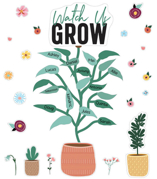 Watch Us Grow Bulletin Board Set