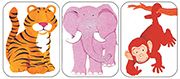 Jungle Animals Giant Stickers