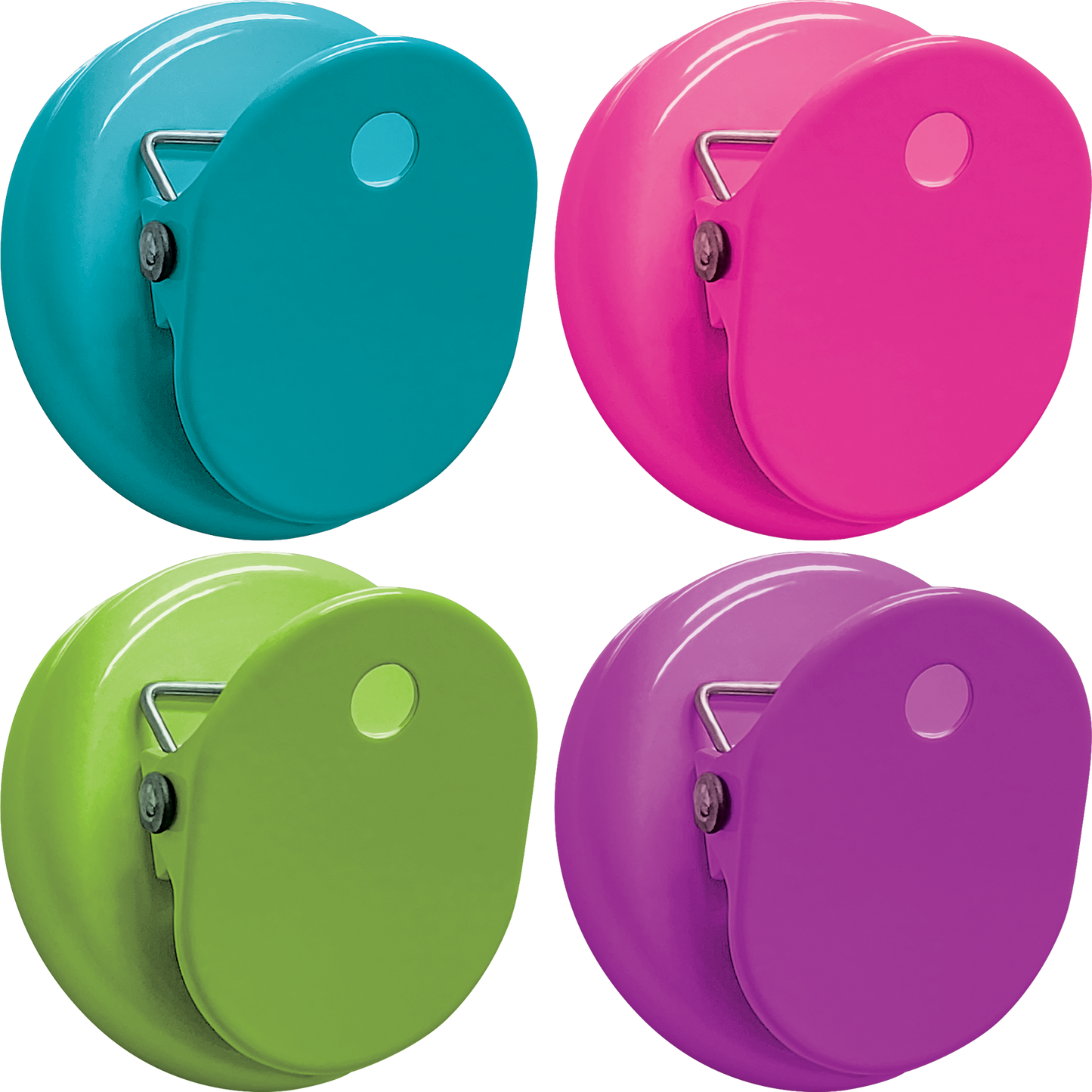 Colorful Brights Magnetic Clips