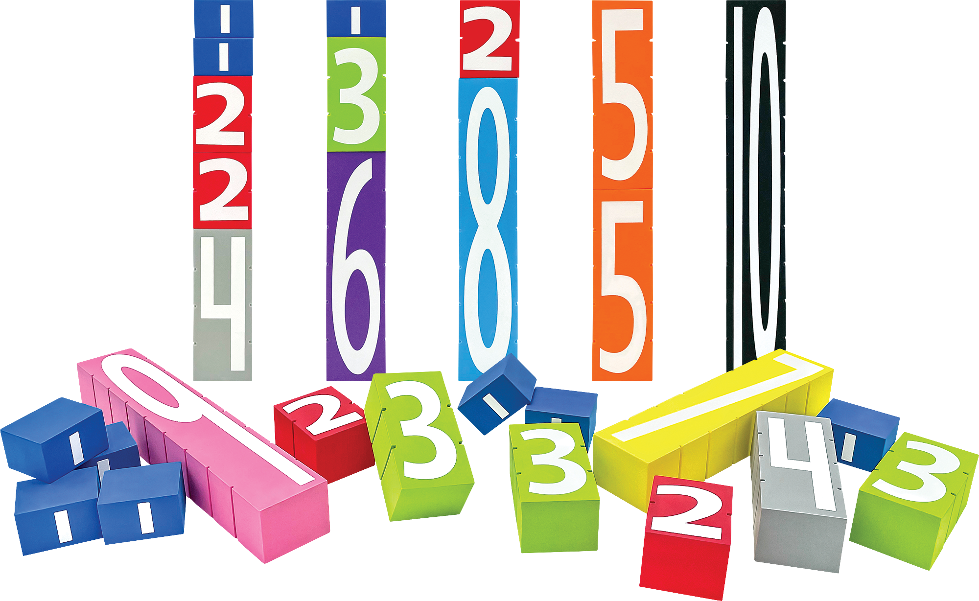 Number Stax - Stacking Foam Number Blocks – McGregor's Teacher Supplies