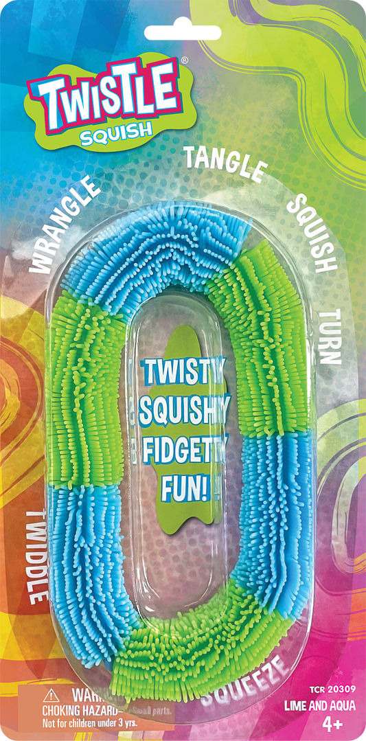 Twistle® Squish Aqua and Lime