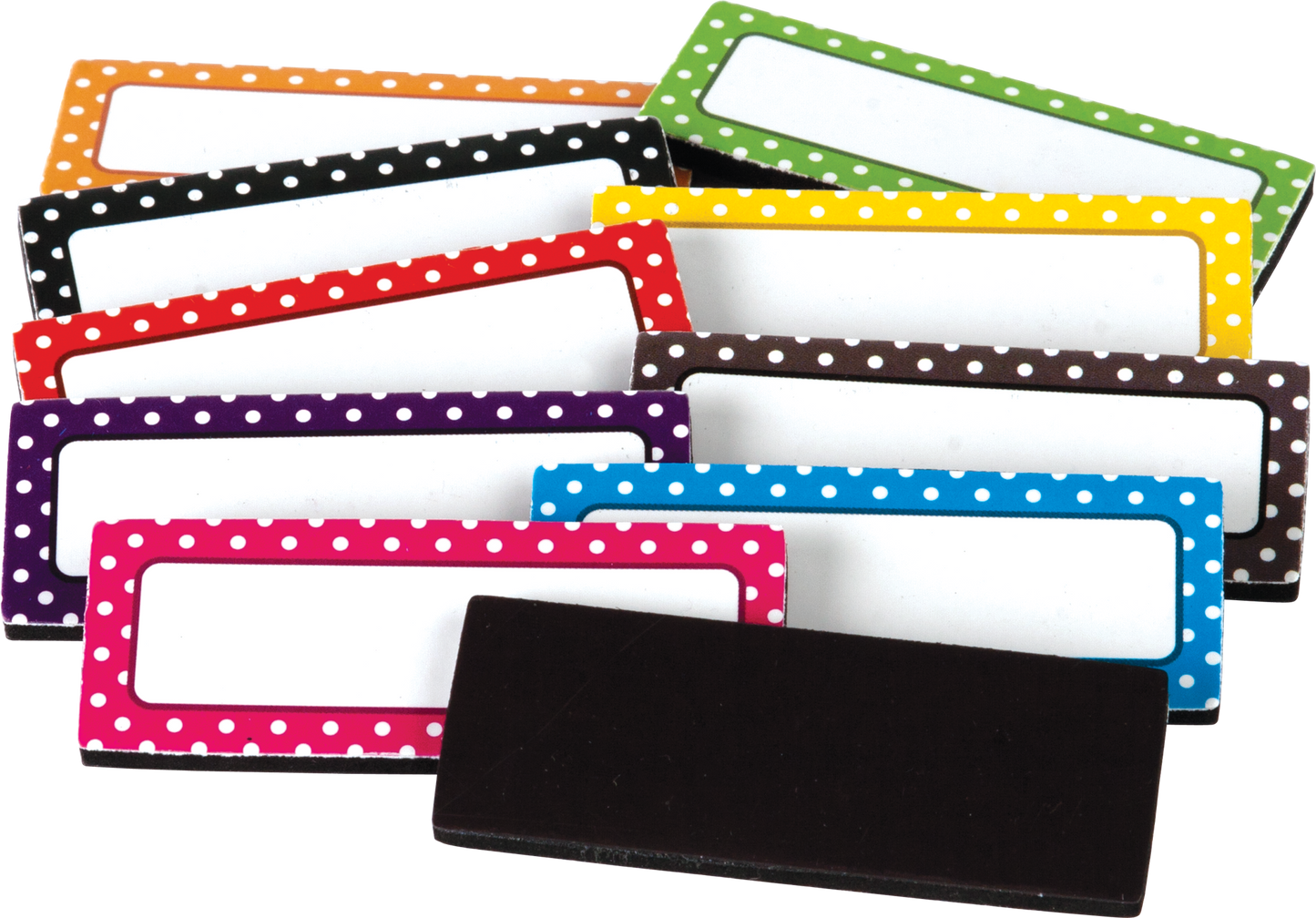 Polka Dots Magnetic Labels