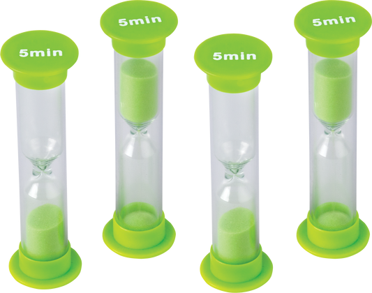 5 Minute Sand Timers - Small