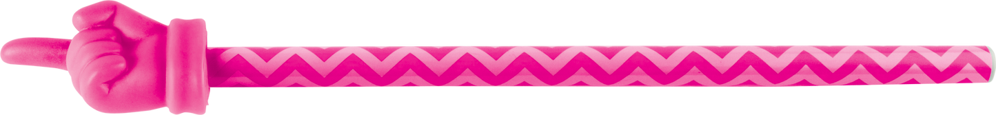 Hot Pink Chevron Hand Pointer