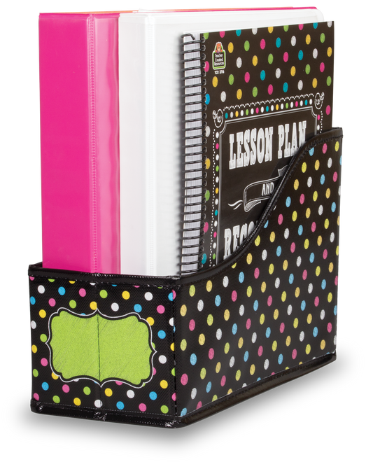 Chalkboard Brights Book Bin