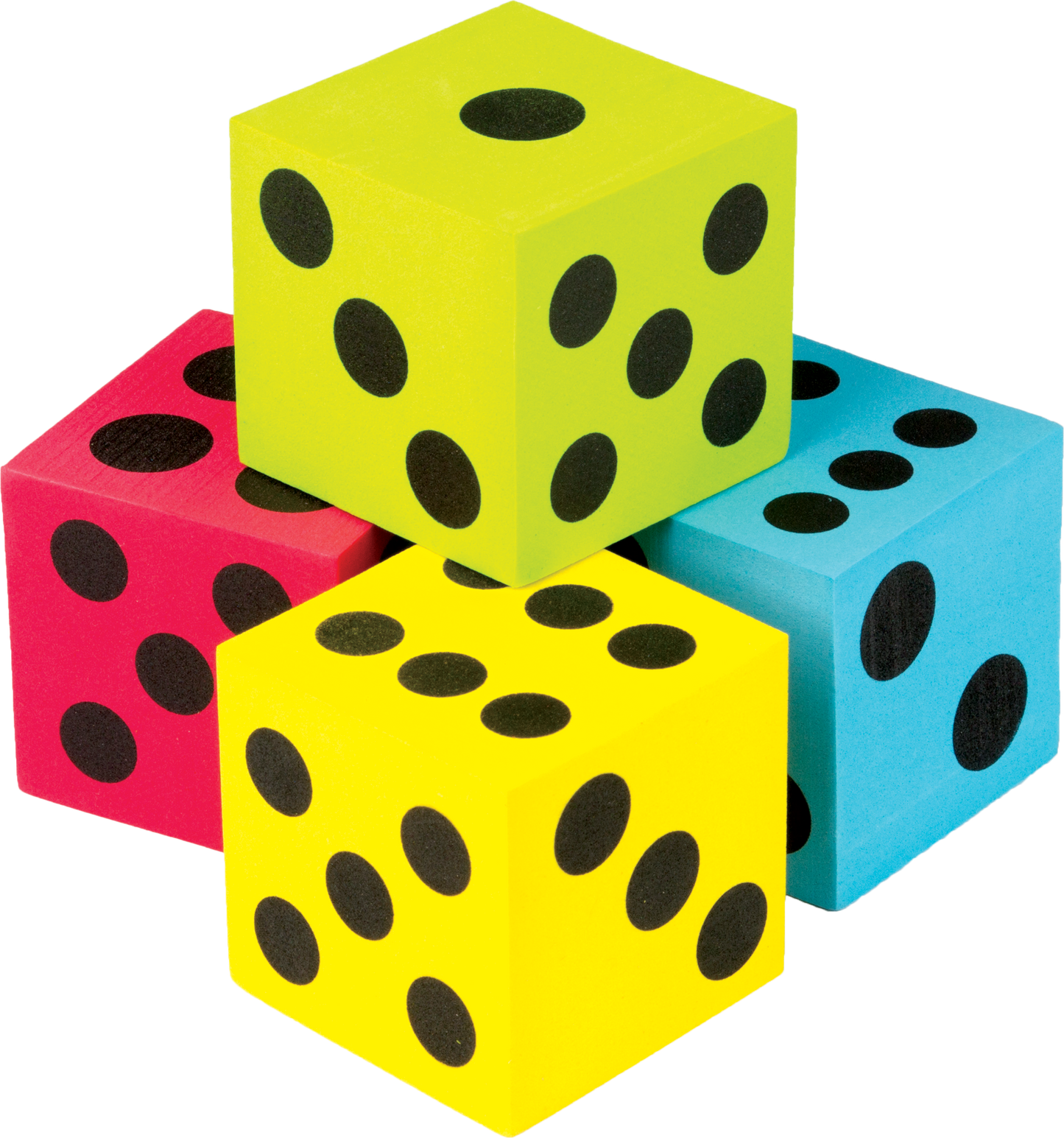 Foam Colorful Jumbo Dice