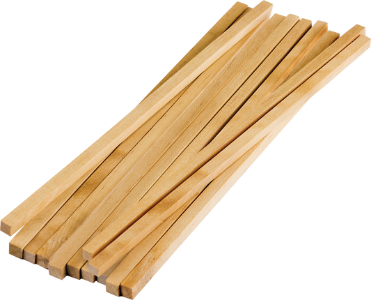 STEM Basics: Square Wood Dowels - 12 Count