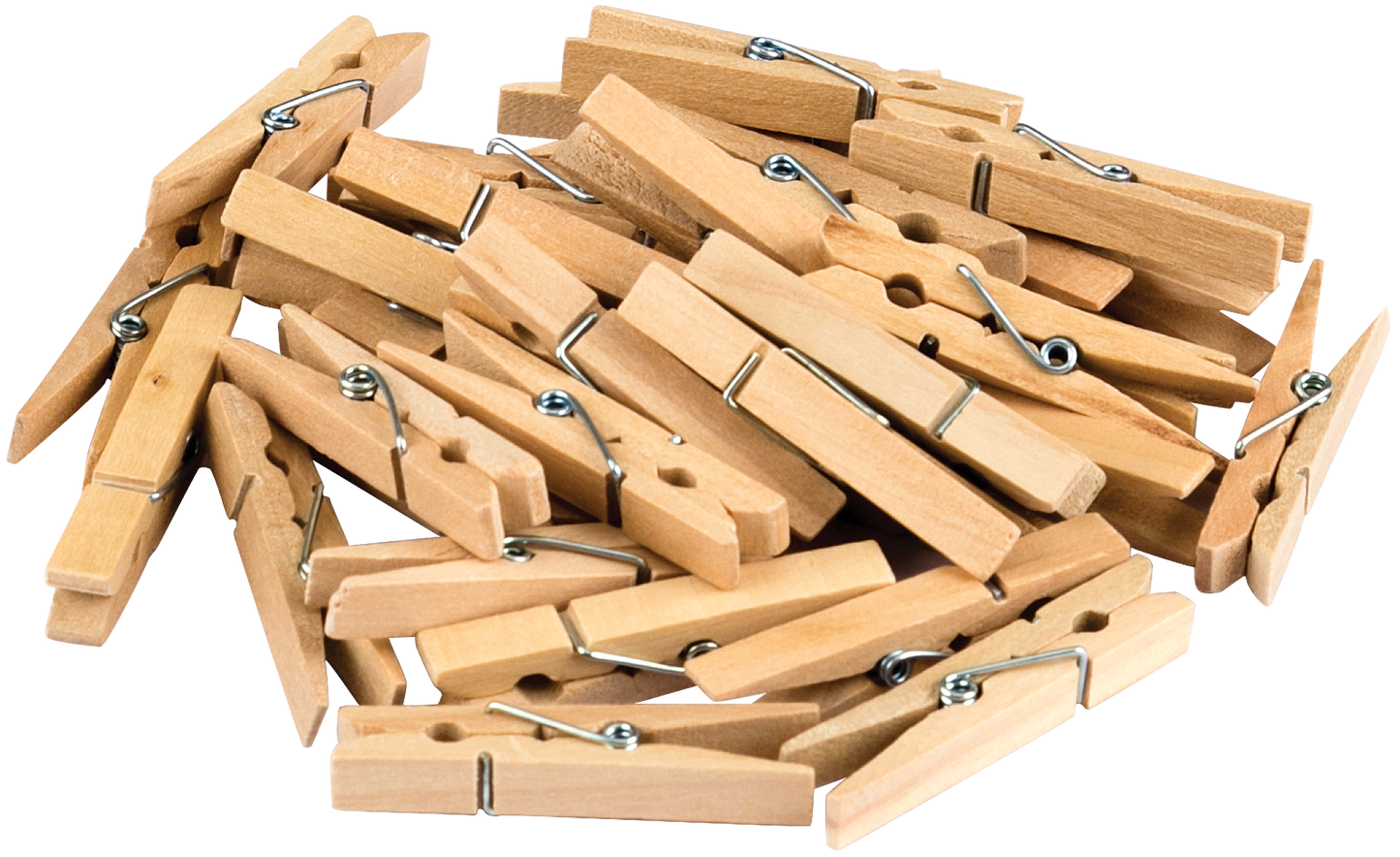 STEM Basics: Medium Clothespins - 50 Count