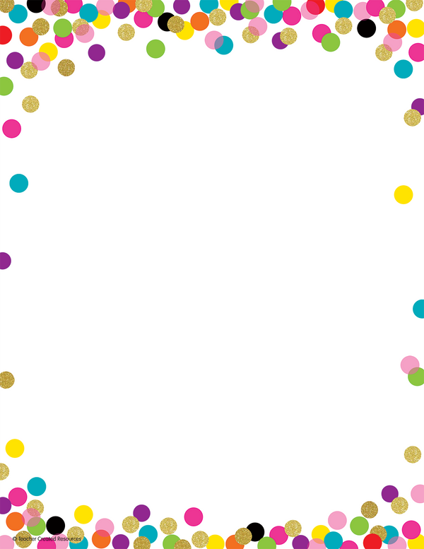 Confetti Computer Paper – McGregor's Teacher Supplies