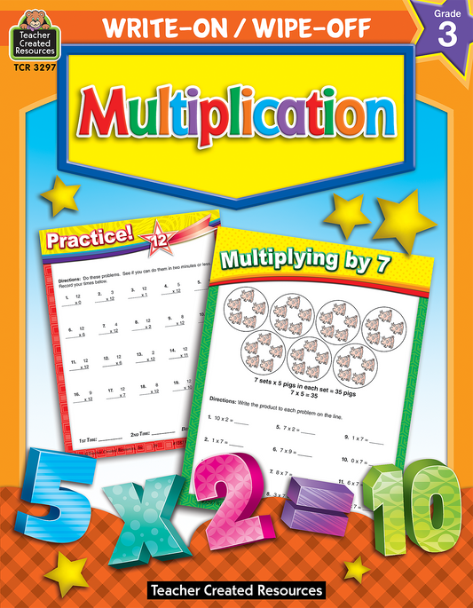 Write-On/Wipe-Off: Multiplication