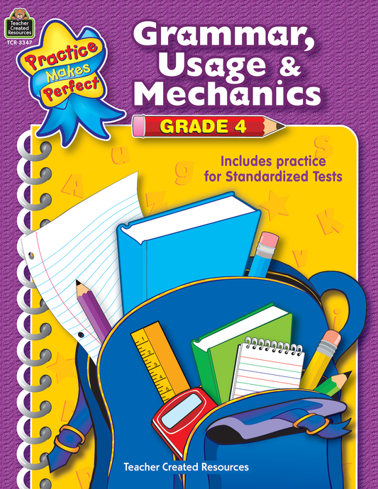 PMP: Grammar, Usage & Mechanics (Gr. 4)