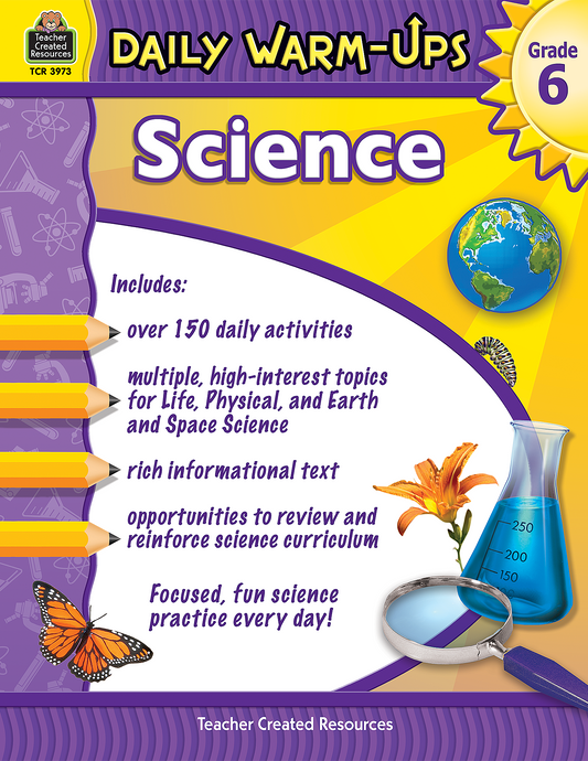 Daily Warm-Ups: Science (Gr. 6)