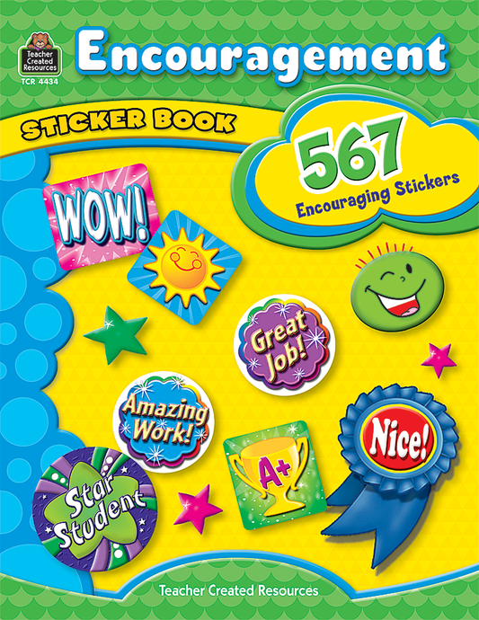 Encouragement Sticker Book