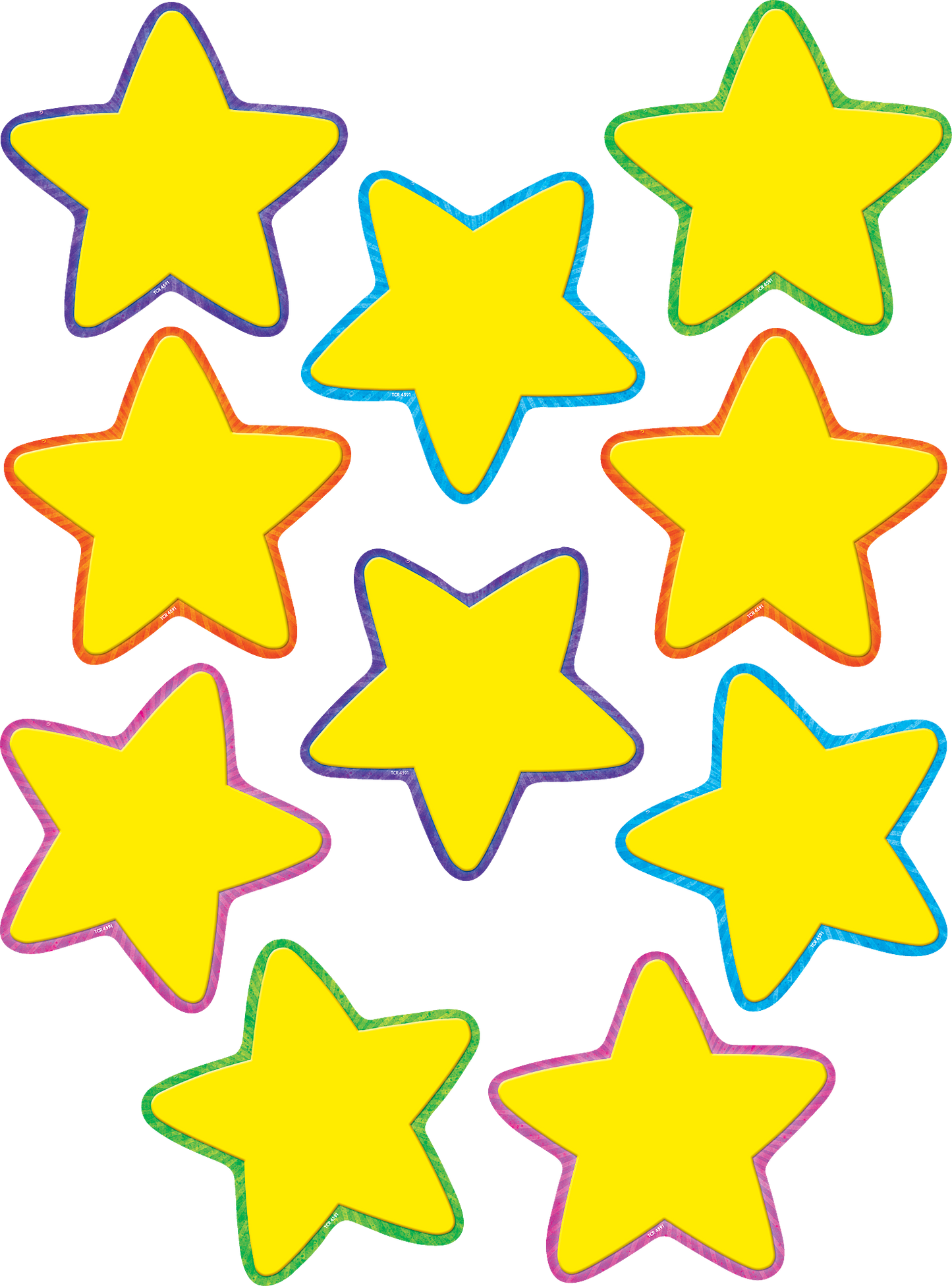 Yellow Stars Accents