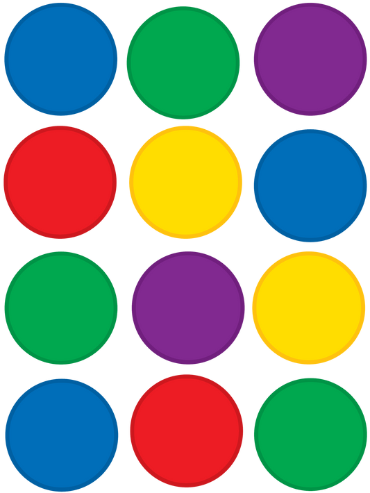 Colorful Circles Mini Accents