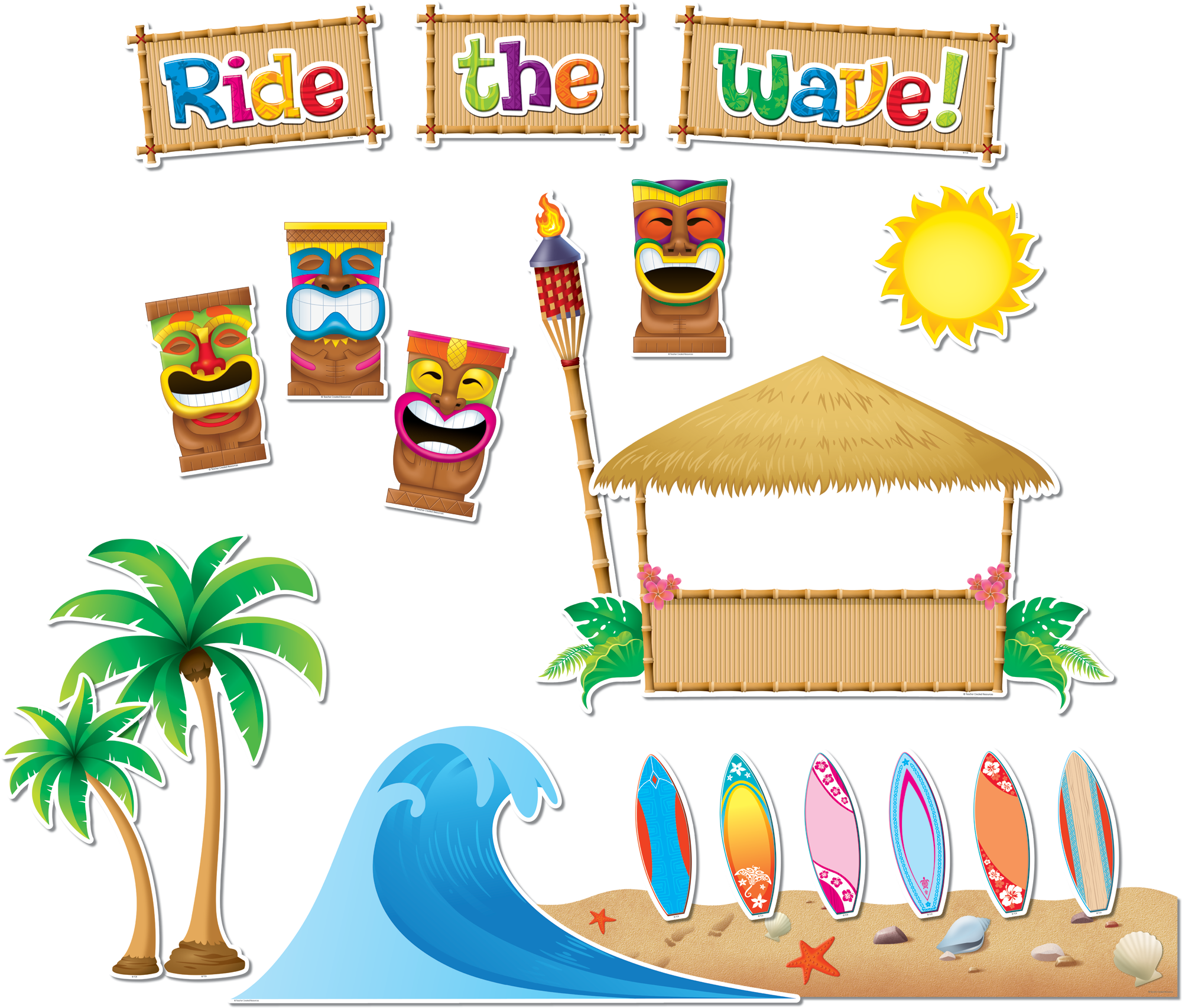 Surf’s Up Bulletin Board – McGregor's Teacher Supplies