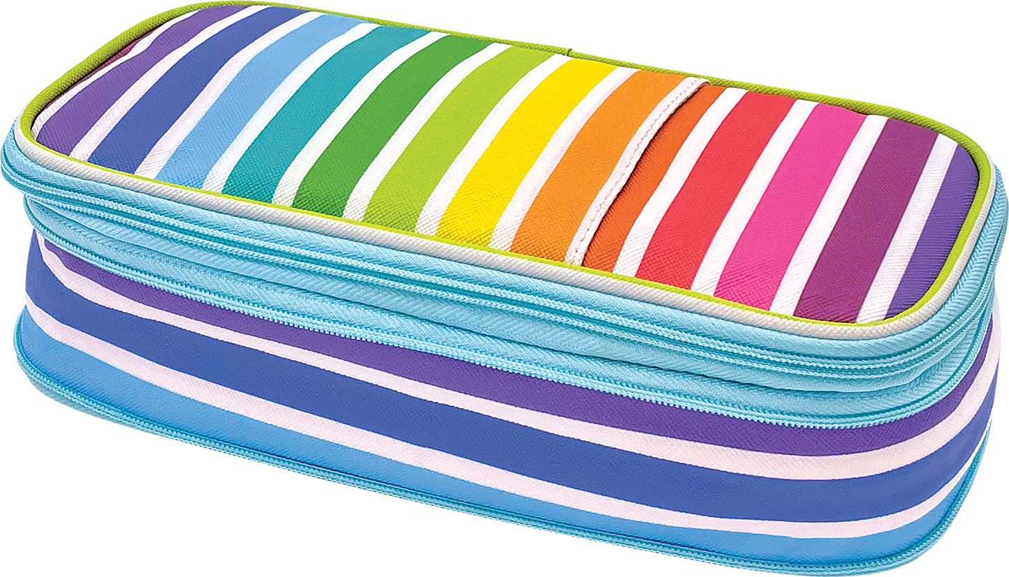 Colorful Stripes Pencil Case