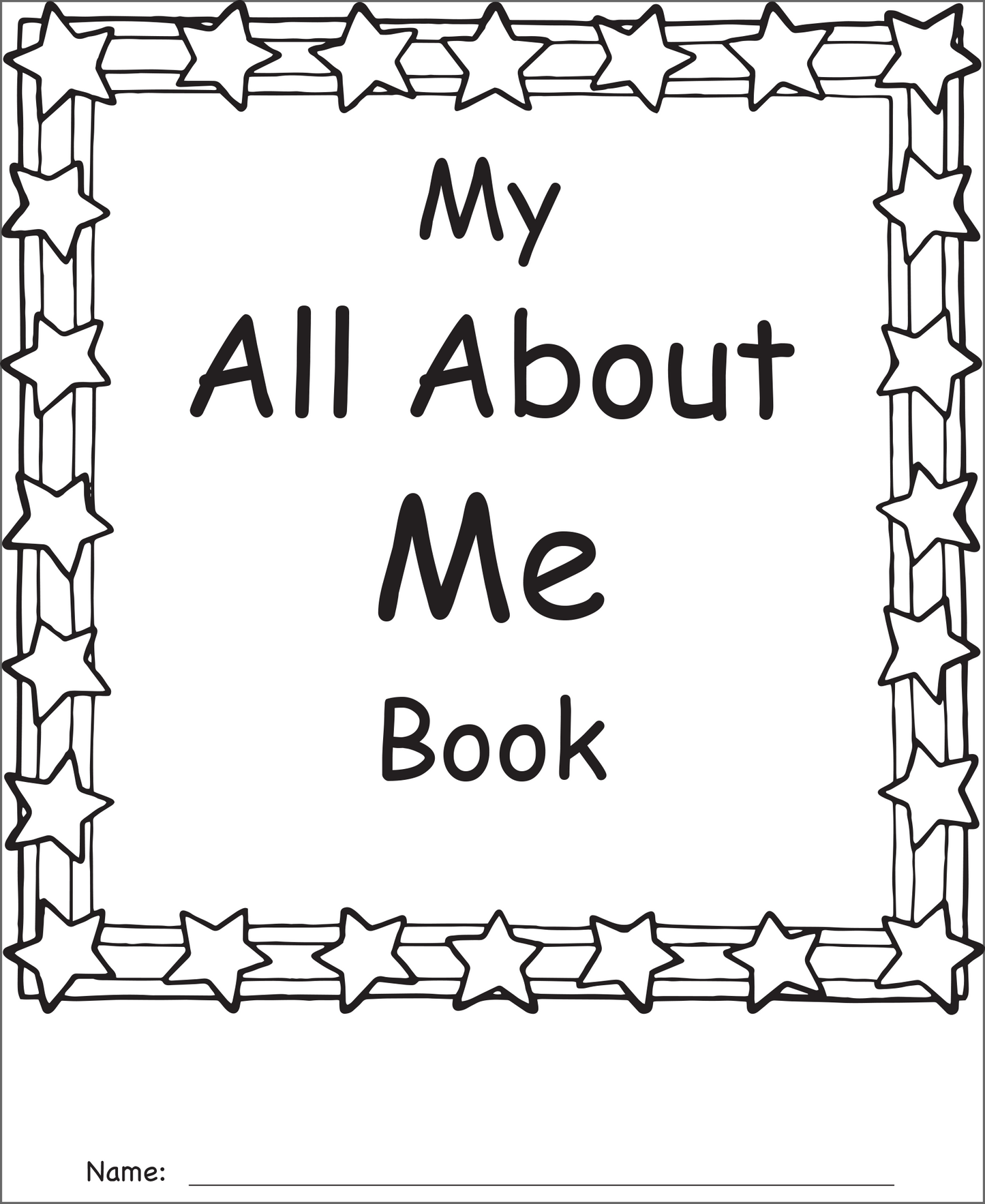 My Own Books: My All About Me Book Grades 1–2