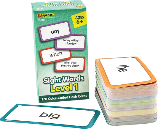 Sight Words Flash Cards - Level 1