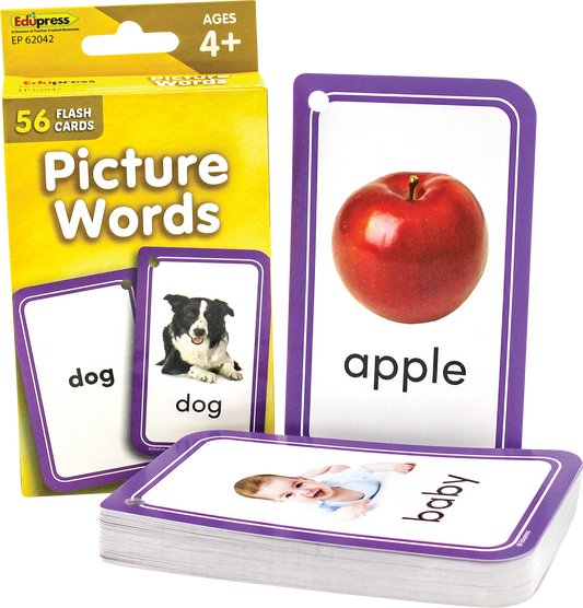 Picture Words Flash Cards