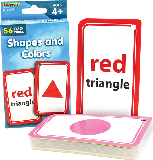 Shapes and Colors Flash Cards