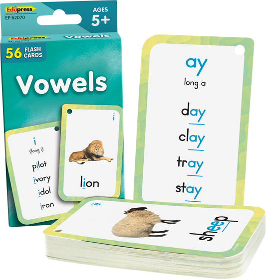 Vowels Flash Cards