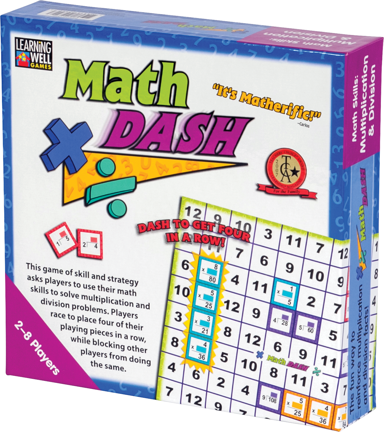 Dash Math Sign Math Dash Game: Multiplication/Division – McGregor's Teacher Supplies