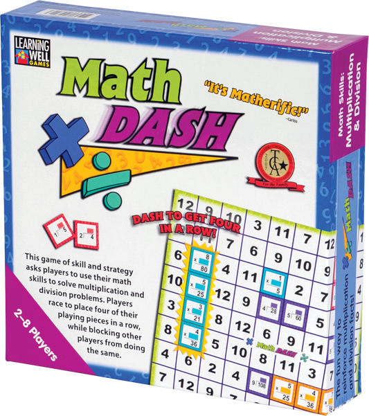 Math Dash Game: Multiplication/Division