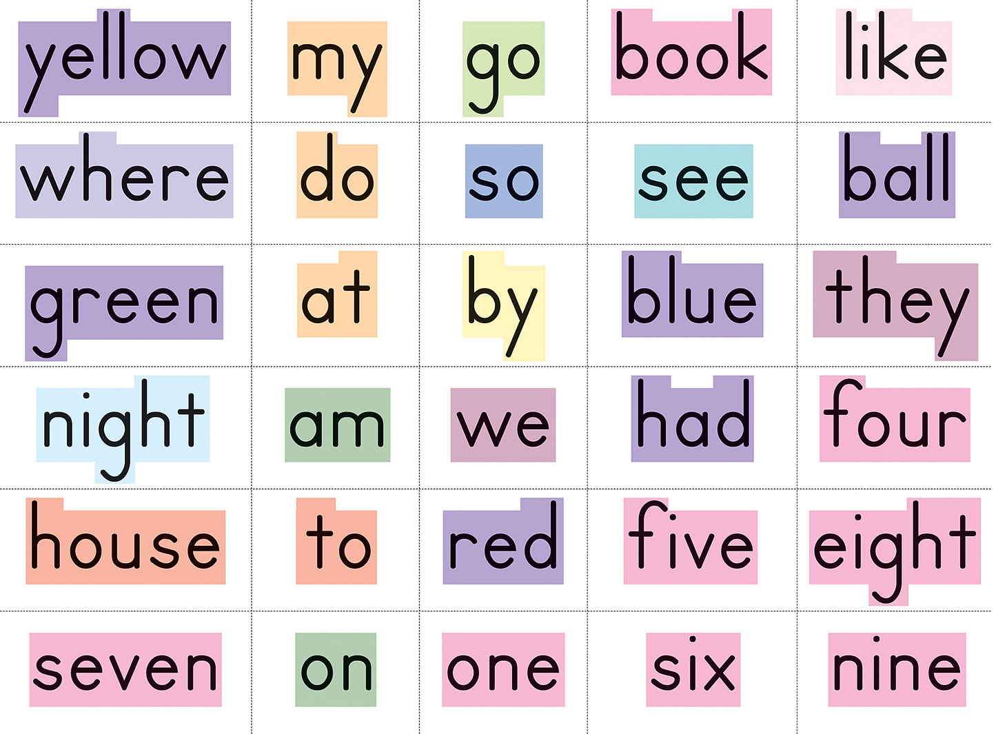 Sight Words in a Flash™ Word Walls (Gr. K–1)