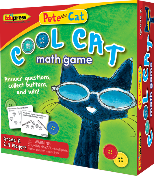 Pete the Cat® Cool Cat Math Game (Gr. K)