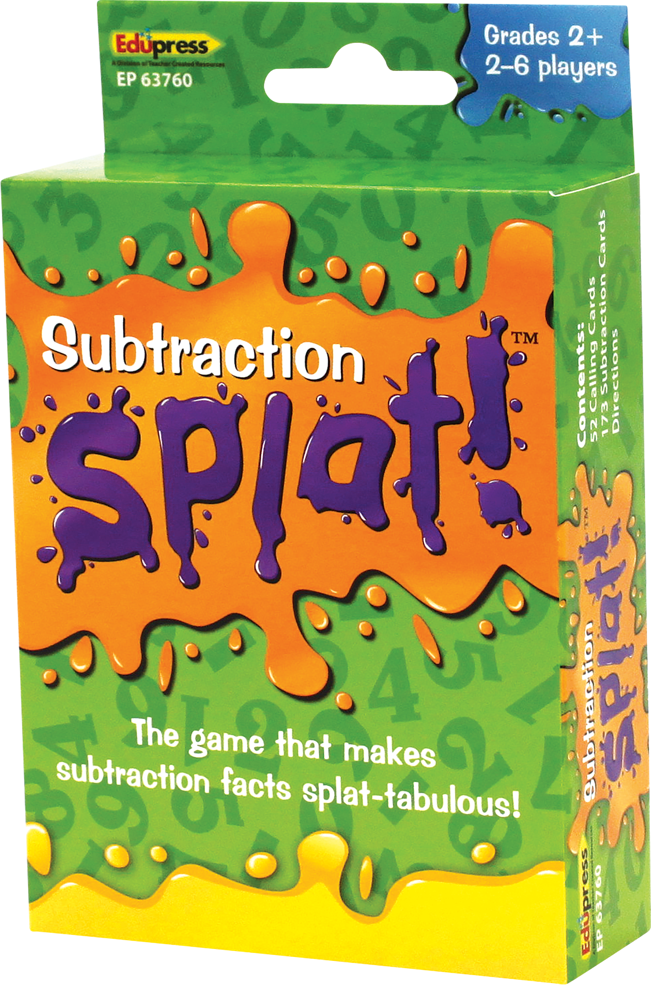 Splat™ Game: Subtraction