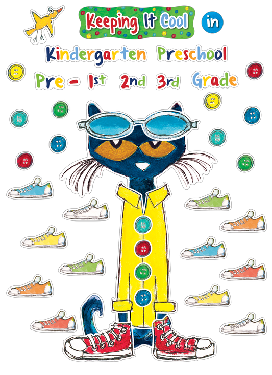 Pete the Cat® Keeping It Cool In… Bulletin Board