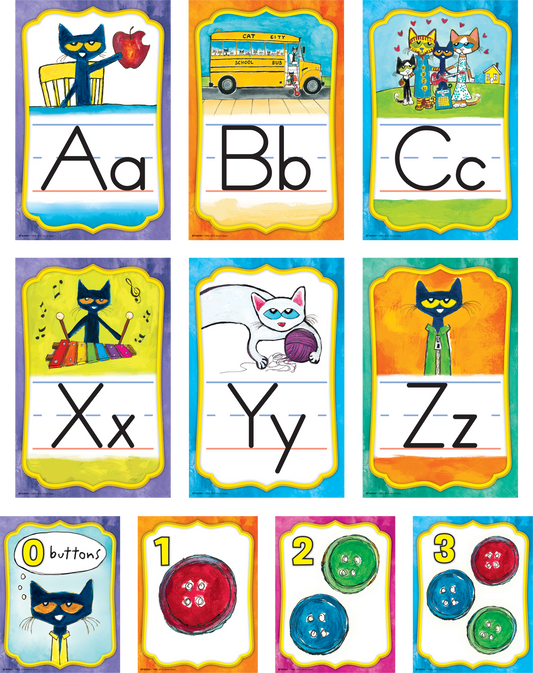 Pete the Cat® Alphabet Bulletin Board