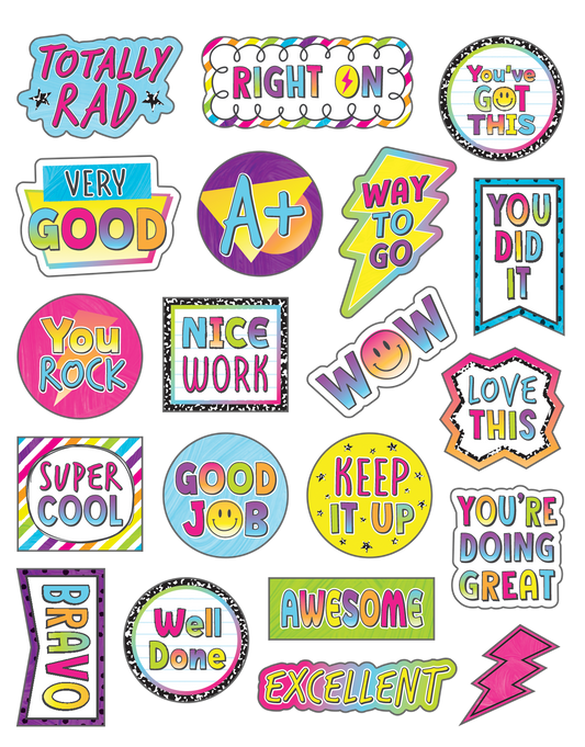 Brights 4Ever Stickers