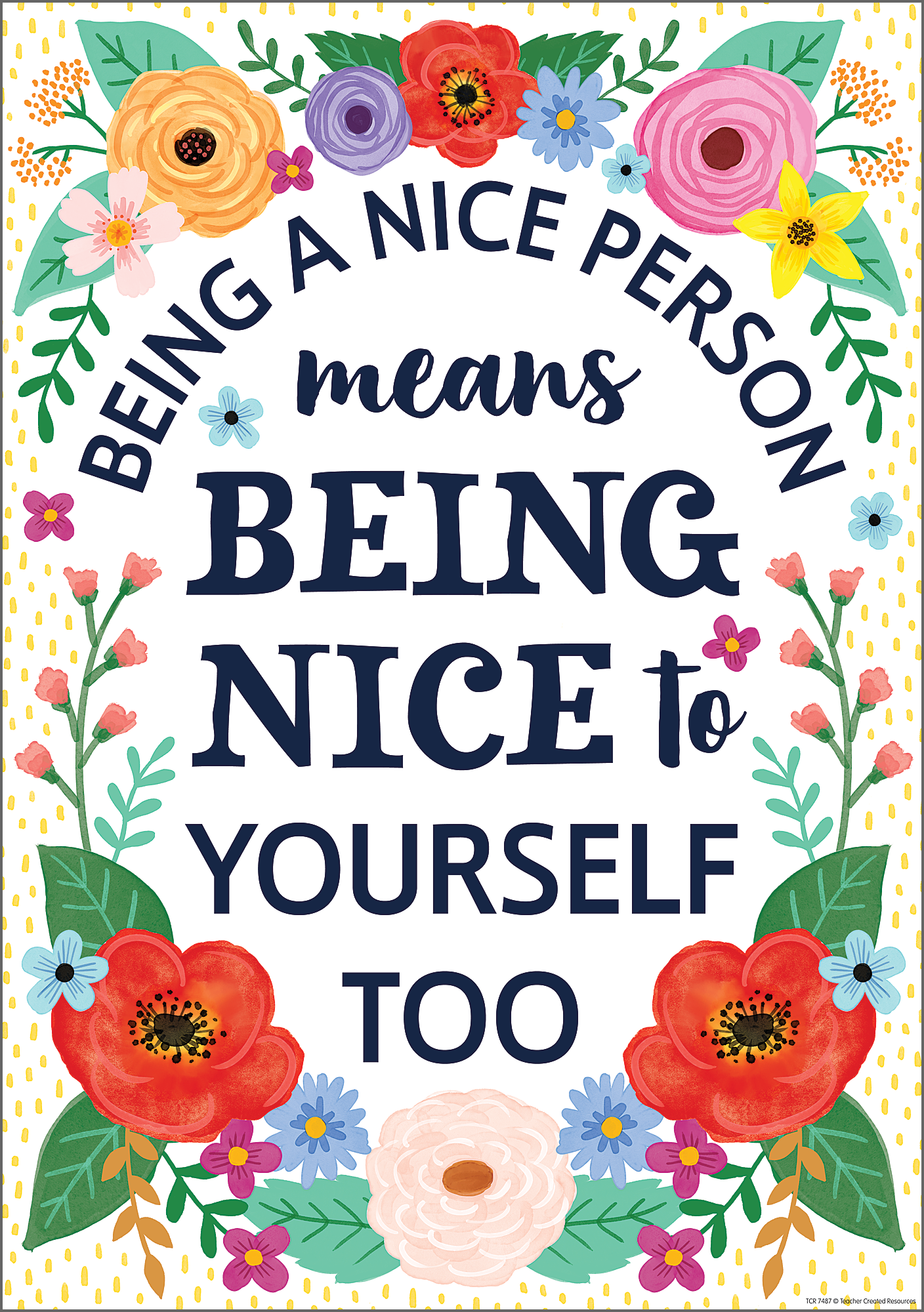 Being a Nice Person Positive Poster