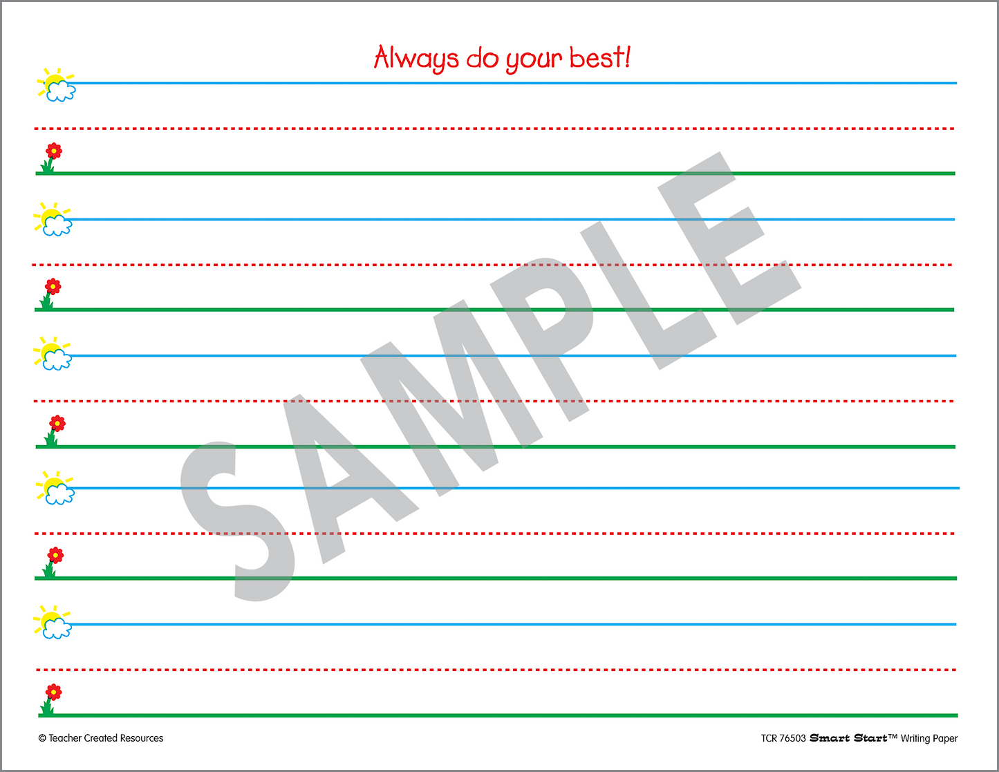 Smart Start® K–1 Writing Paper: 360 sheets