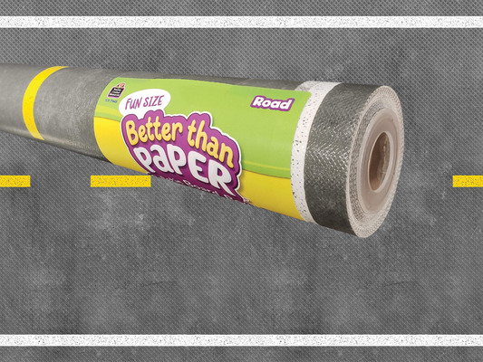 Fun Size Road Better Than Paper® Bulletin Board Roll