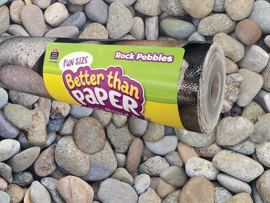Fun Size Rock Pebbles Better Than Paper® Bulletin Board Roll