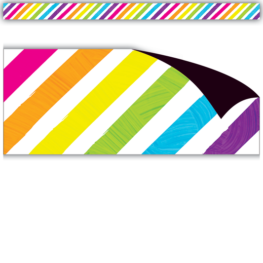 Brights 4Ever Stripes Magnetic Border