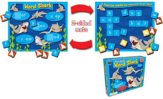 Word Shark: Short Vowels Game