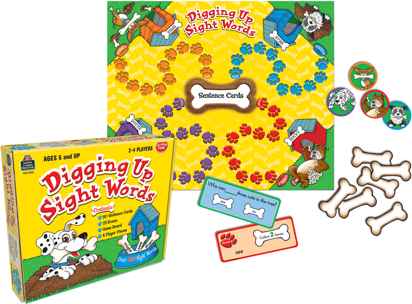 Digging Up Sight Words Game