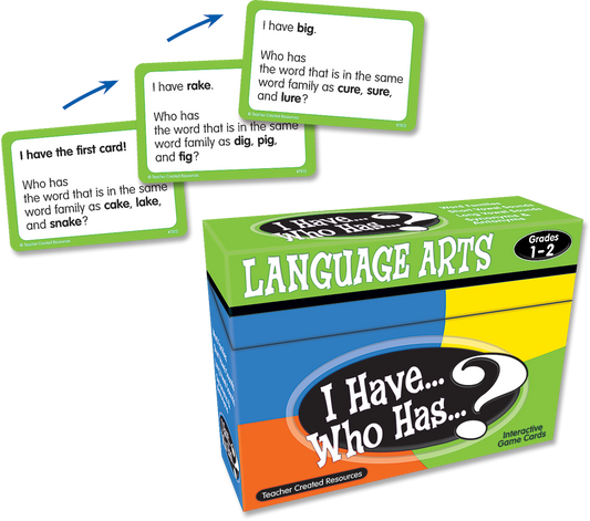 I Have... Who Has...? Language Arts Game (Gr. 1–2)