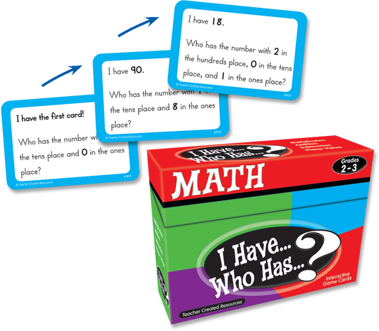 I Have... Who Has...? Math Game (Gr. 2–3)