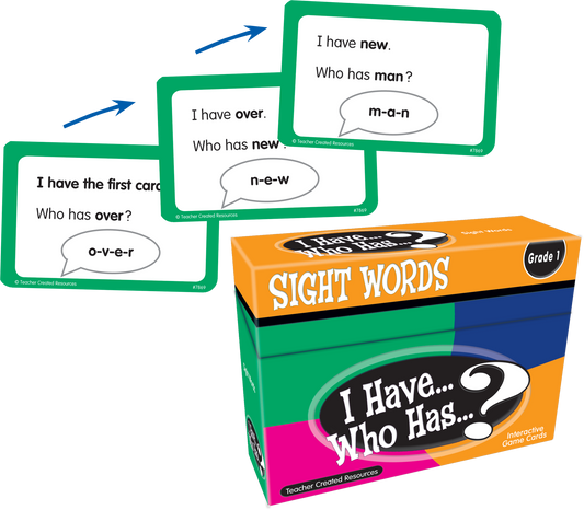 I Have... Who Has...? Sight Words Game (Gr. 1)