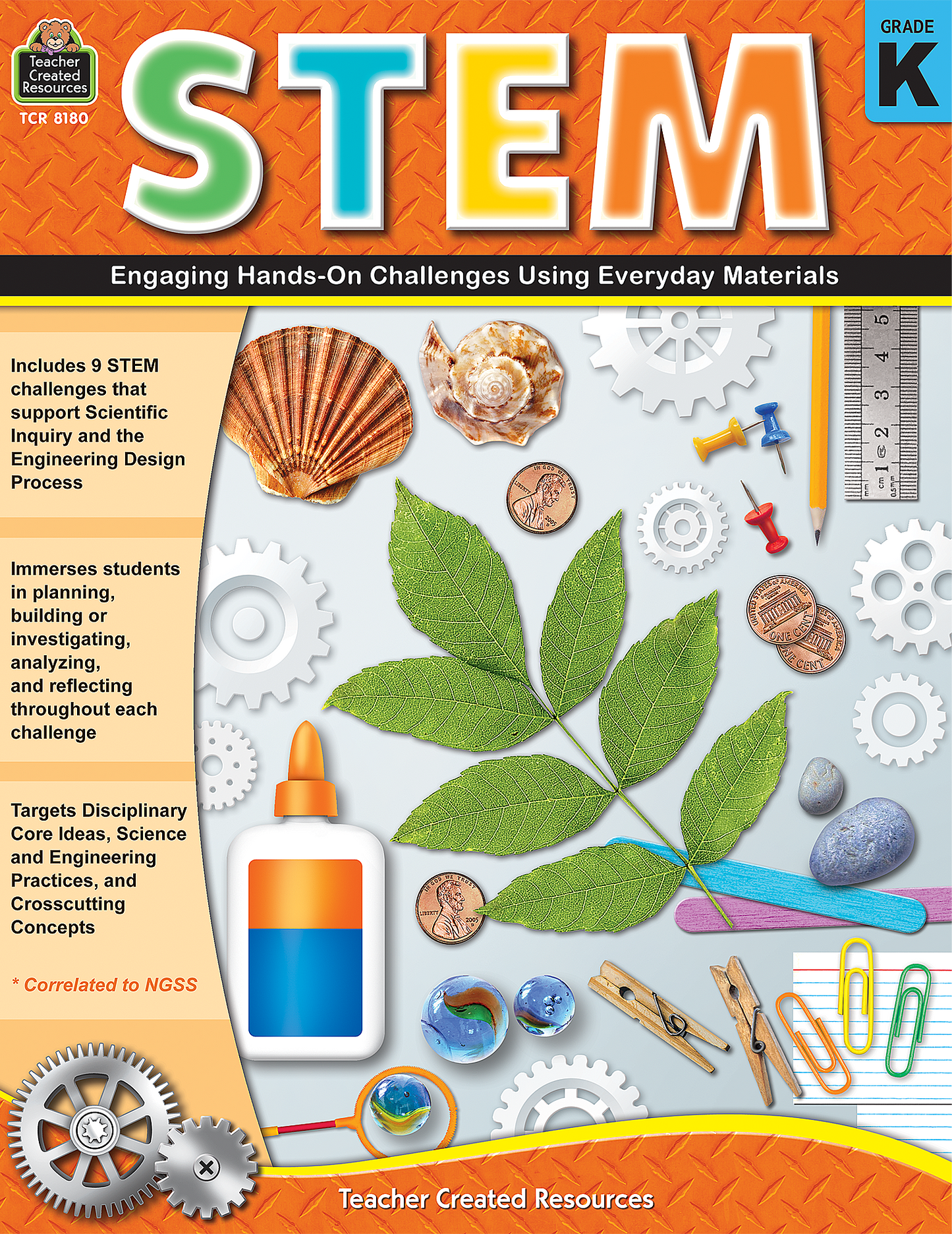 STEM: Engaging Hands-On Challenges Using Everyday Materials (Gr. K)